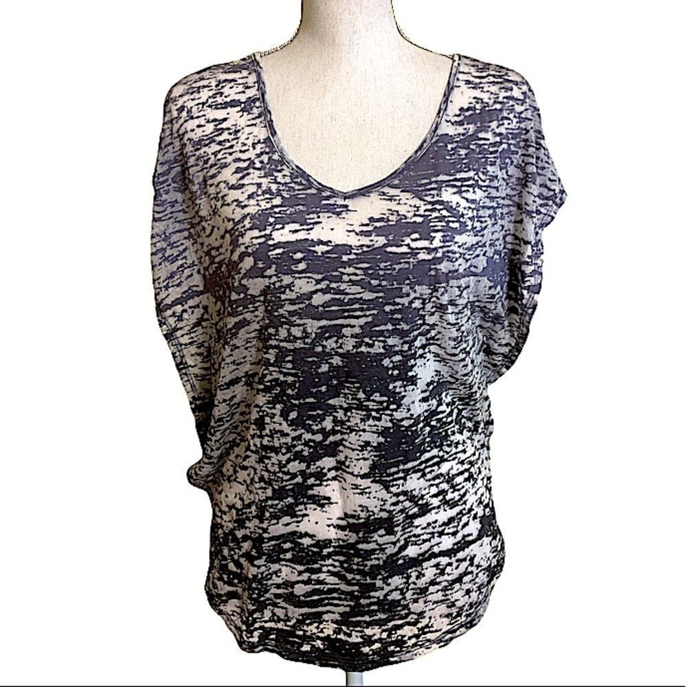 Vintage Havana Washed out lace back ombré top size Medium